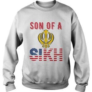 Son Of A Sikh Proud American Flag Sweatshirt